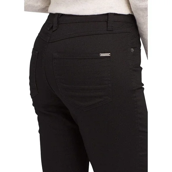 NWT prAna Oday Jean Regular Inseam in Black Out 6 High Rise Skinny #7418 - Picture 9 of 16